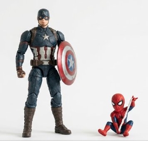 キャプテン・アメリカ スパイダーマン フィギュア