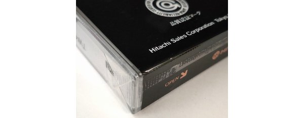 録音用カセットテープは未開封品