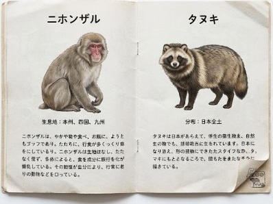 動物園の生物解説冊子