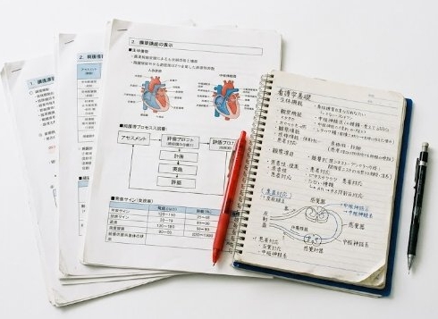 看護学校の講義レジュメ・プリント・自作ノート