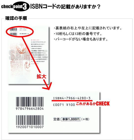 ISBNコードのチェック