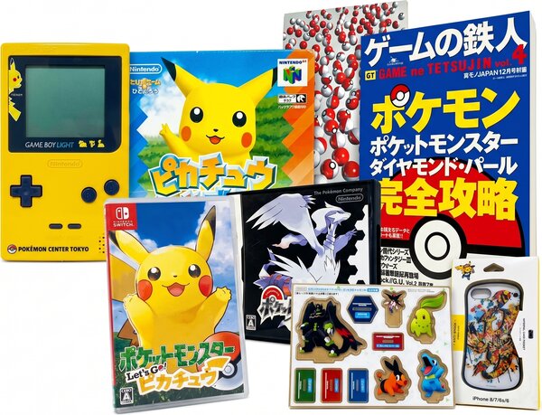 ポケモンソフト、攻略本、DVD